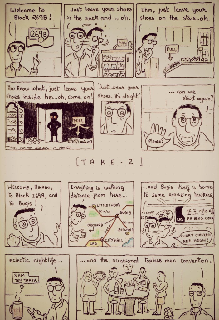 Two page ‘prologue’ to a longer comic