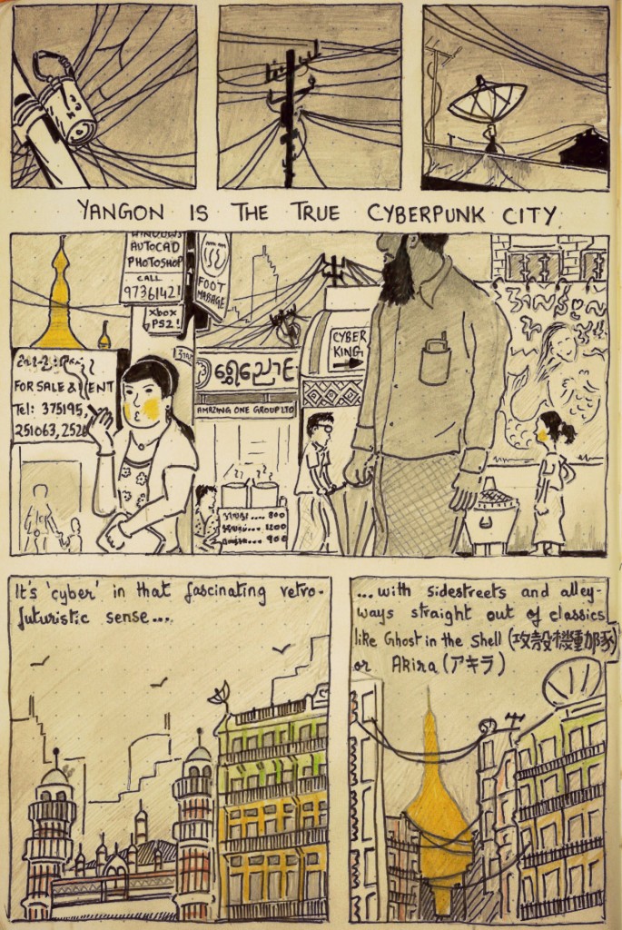 Part 1 of a Yangon travelogue
