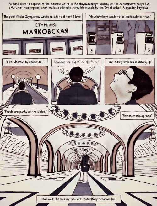 a forthcoming Moscow travelogue